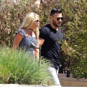 SAM HER MAN Britney Spears holds hands with toyboy boyfriend Sam Asghari for Soho House date in Malibu SAM HER MAN Britney Spears holds hands with toyboy boyfriend Sam Asghari for Soho House date in Malibu
